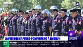 Journée nationale des sapeur-pompiers: les soldats du feu mis à l'honneur à Embrun