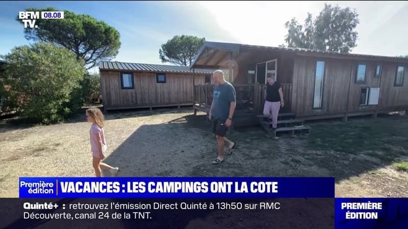 En ce début de vacances de la Toussaint, les campings se remplissent comme en été