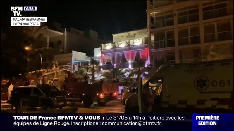 Majorque: au moins quatre morts et une vingtaine de blessés après l'effondrement d'un immeuble