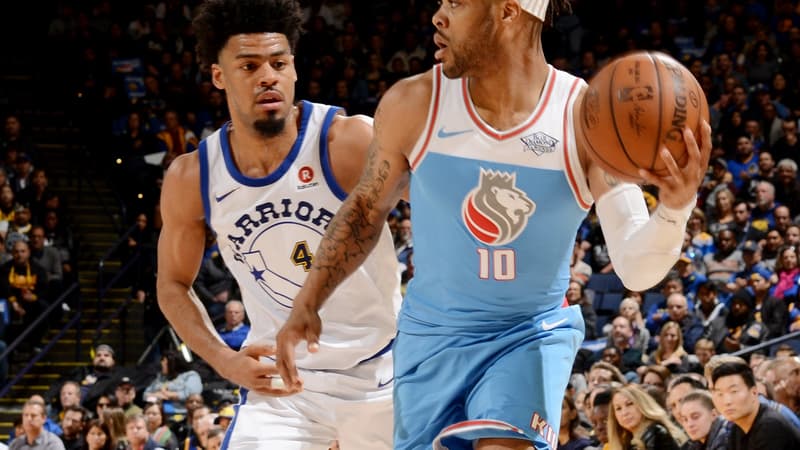 Quinn Cook et Frank Mason