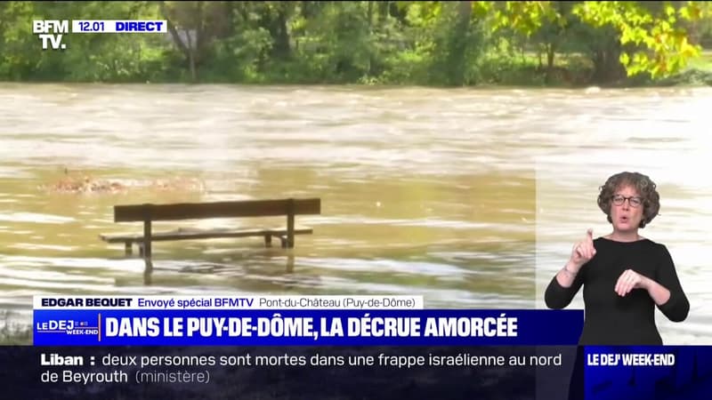 Regarder la vidéo La décrue de l'Allier a débuté dans le Puy-de-Dôme