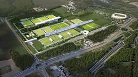 Le futur centre d'entraînement du PSG