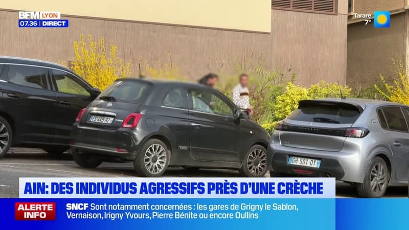 Trévoux : Des individus agressifs près d'une crèche