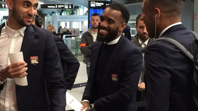 Les Lyonnais en partance pour Amsterdam