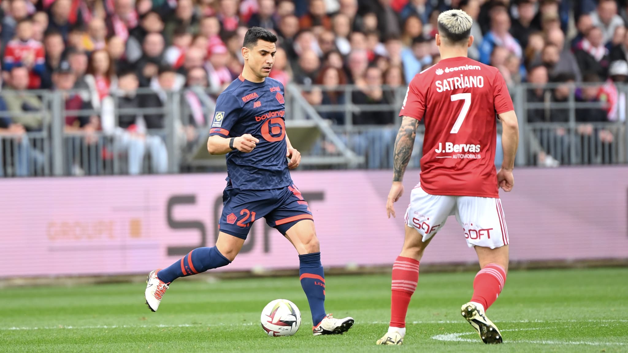 Brest-Lille: la frustration de Benjamin André après le match nul à Le Blé 