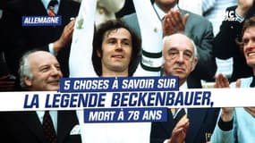 Allemagne : 5 choses à savoir sur la légende Beckenbauer, mort à 78 ans 