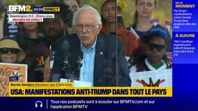 "Notre pays est en danger" : la charge de Bernie Sanders contre Donald Trump lors des manifestations "No Kings" aux États-Unis