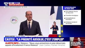 Jean Castex:  "sur tous les projets dans les territoires que ce plan va financer, l'Europe sera présente à hauteur de 40%"