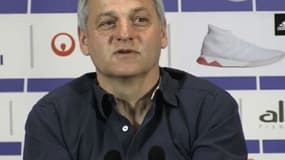 Bruno Genesio en conférence de presse