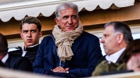 Bernard Caïazzo ancien co-président de Saint-Etienne lors d'un match de Ligue 1 en mai 2023
