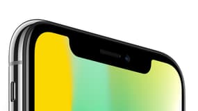 Le système TrueDepth de l'iPhone X.