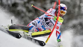 Alexis Pinturault lors du combiné de Wengen (Suisse)