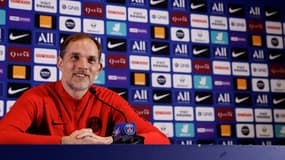 Thomas Tuchel tout sourire