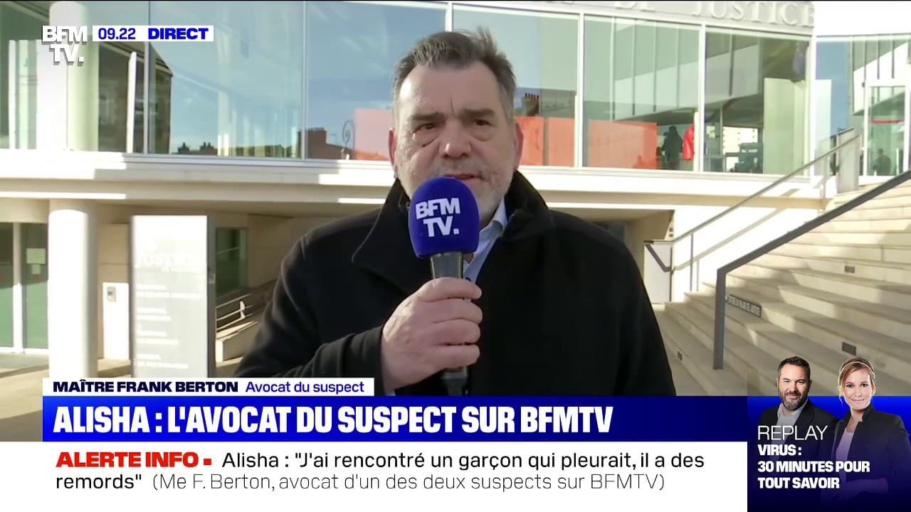 L Avocat Du Suspect Dans La Mort D Alisha J Ai Vu Un Gar On Qui Pleurait Devant Les Juges