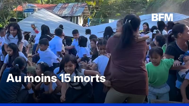 Philippines: un puissant séisme de magnitude 7,8 fait au moi