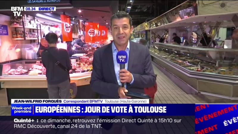 Élections européennes: à Toulouse, dans ce marché, certains annoncent qu'ils n'iront pas voter
