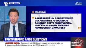 J'ai réservé un appartement via Airbnb, est-ce que je peux me faire rembourser l'avance ? BFMTV répond à vos questions