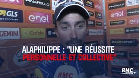 Alaphilippe : "Une réussite personnelle et collective"