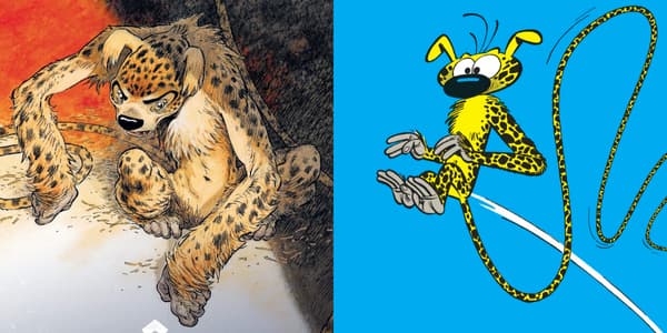 Le Marsupilami de Frank Pé et celui de Franquin