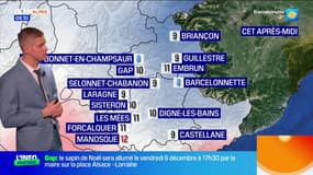 Météo Alpes du Sud: du soleil et des nuages ce jeudi, jusqu'à 12°C à Manosque