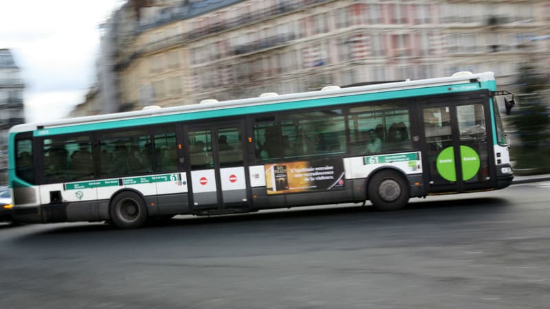 Un bus de la RATP. 