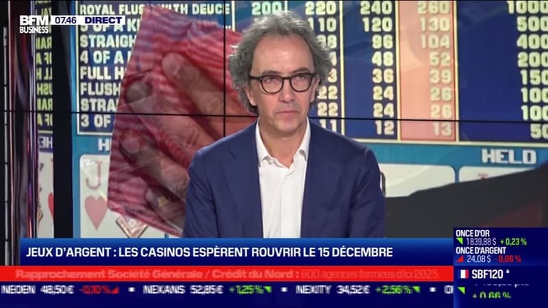 Éric Cavillon (Éric Cavillon): Les casinos espèrent rouvrir le 15 décembre - 07/12
