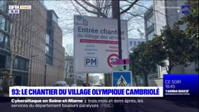 Seine-Saint-Denis: le chantier du village olympique cambriolé