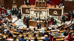 François Bayrou s'exprime à l'Assemblée nationale le 8 septembre 2025