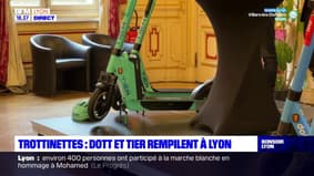 Trottinettes en libre-service: les deux opérateurs Dott et Tier maintenus à Lyon