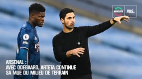  Arsenal : Avec Odegaard, Arteta continue sa mue du milieu de terrain