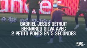 Gabriel Jesus détruit Bernardo Silva avec 2 petits ponts en 5 secondes
