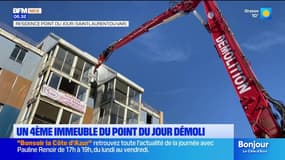 Saint-Laurent-du-Var: un 4e immeuble démoli au Point du Jour
