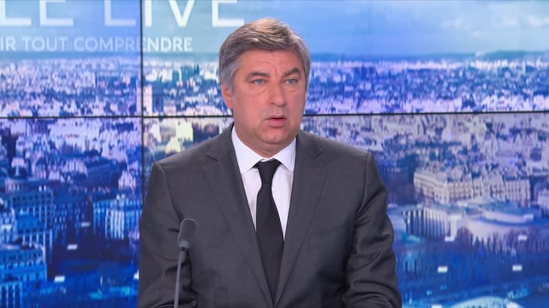 L'ambassadeur d'Ukraine en France Vadym Omelchenko le  juillet 2022 sur BFMTV