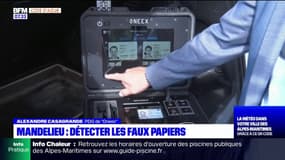 Alpes-Maritimes: une mallette embarquée pour détecter les faux papiers à Mandelieu-la-Napoule 