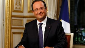 François Hollande lors d'une émission télévisée le 15 septembre 2013.