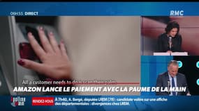 La chronique de Frédéric Simottel : Amazon lance le paiement avec la paume de la main - 12/05