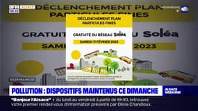 Alsace: le dispositif pollution maintenu ce dimanche