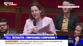 Cyrielle Chatelain (EELV) à Élisabeth Borne: "C'est votre échec, c'est celui de l'emploi des 55 ans"