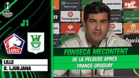 Lille - Olimpija : Fonseca mécontent de la pelouse après France-Uruguay