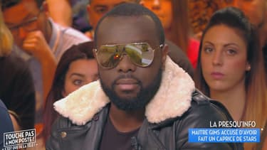 Sur le plateau de "TPMP", Maître Gims s'est explique sur la polémique autour de sa non-venue au festival des Près Saint-Jean à Alès