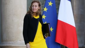 La ministre de la Justice Nicole Belloubet, à sa sortie du Palais de l'Elysée le 22 novembre 2017