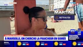 Canicule: à Marseille, les habitants cherchent la fraîcheur en soirée
