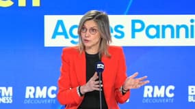 Agnès Pannier-Runacher, ministre de la Transition écologique, le 12 février 2025 sur BFM Business