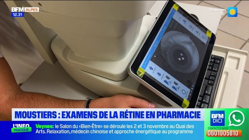 Moustiers-Sainte-Marie: une pharmacie expérimente le dépistage de la rétine