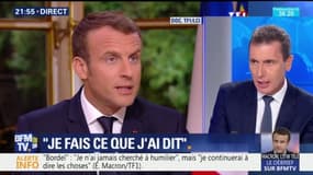Sur quels sujets Emmanuel Macron a-t-il été confus