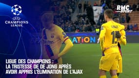 Ligue des champions : La tristesse de De Jong après avoir appris l’élimination de l’Ajax