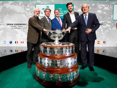 Gerard Piqué lors de la présentation de la Coupe Davis en 2019