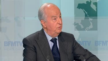 L'ancien Premier ministre Edouard Balladur, soupçonné d'avoir financé sa campagne présidentielle de manière occulte.