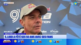 Sébastien Loeb était à l'Anneau du Rhin pour fêter ses 50 ans