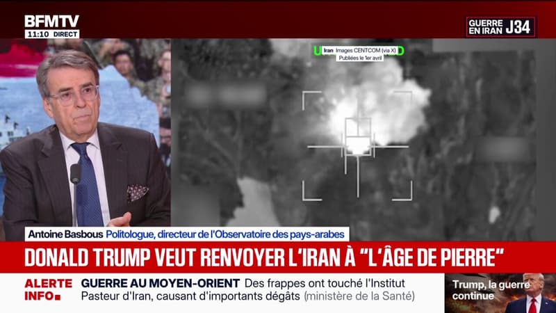 Guerre au Moyen-Orient: "Donald Trump a offert le Détroit d'Ormuz à l'Iran", déclare Antoine Basbous, directeur de l'Observatoire des pays arabes